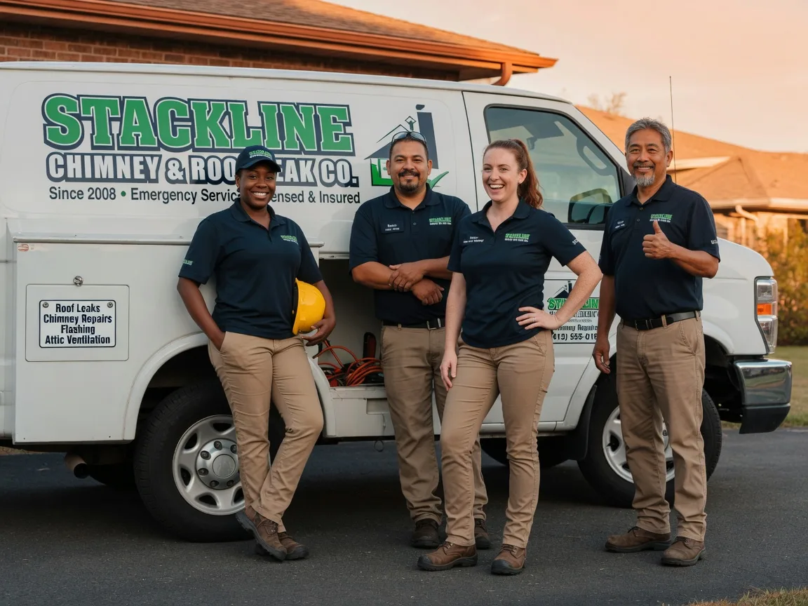 Chimney flashing repair company in Snyder, NE